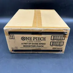 One Piece English OP-11 A Fist of Divine Speed Booster Box Case Sealed - Image 4