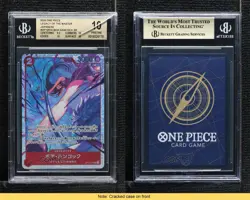 2025 One Piece Legacy of the Master OP12 Japanese SR Boa Hancock BGS 10 READ - Image 3