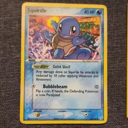 Pokemon TCG Squirtle Card Lot - 64/100, 63/102, 63/100, 112/132, 96/127, 7 Cards - Image 2