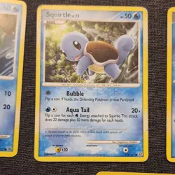 Pokemon TCG Squirtle Card Lot - 64/100, 63/102, 63/100, 112/132, 96/127, 7 Cards - Image 5
