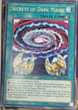 Yugioh LED6-EN004 Secrets of Dark Magic Card Game TCG CCG - Image 1