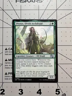 Trading card singles for Magic the Gathering: Dionus, Elvish Archdruid - Image 1