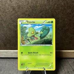 Treecko 6/160 - Common Pokemon XY Primal Clash Card - Image 1