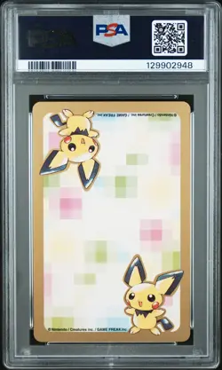 2000 POKEMON GOLD VERSION PART 2 PLAYING CARDS 5 OF SPADES #198 MURKROW PSA 10 - Image 2