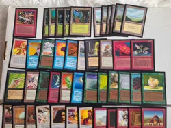 MTG Huge Lot 90 Cards From 1993 Beta CE Collectors' Edition Vintage Magic NM-LP - Image 5