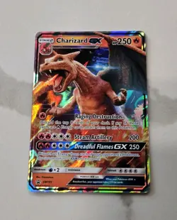 Charizard GX SM195 Pokemon Sun & Moon Promo Ultra Rare Card - Image 1
