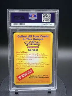 1999 POKEMON INSERT CARDS CATCH MEW! PSA 9 - Image 4