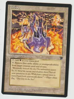 MAGIC THE GATHERING 10 LEGENDARY & LAND CARDS LEGENDS EDITION MINT/NEAR MINT - Image 3