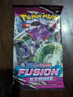 Pokemon TCG Fusion Strike Booster Pack - 10 Cards 820650809163 - Image 1