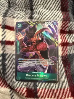 Dracule Mihawk (Illustration Box Vol.4) ST12-003 One Piece Promotion Cards Foil - Image 1