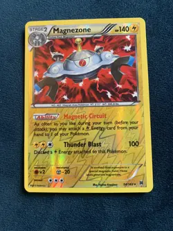 Pokemon Card Magnezone 54/162 Holo Rare XY Breakthrough 2015 NM TCG - Image 1