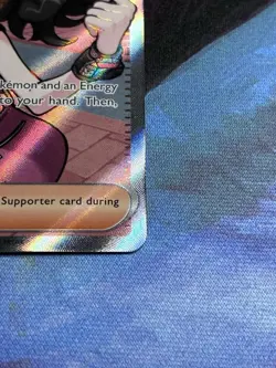 Hilda 164/086 Sv: White Flare Holo Full Art Trainer Pokemon Card - Image 4