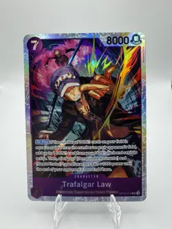 Trafalgar Law OP12-073 SR - One Piece TCG English Card NM Legacy of a Master - Image 1