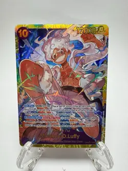 Monkey.D.Luffy OP05-119 SEC - One Piece TCG - English Card Near-Mint Secret Rare - Image 1