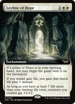 Leyline of Hope (Extended Art) R Duskmourn: House of Horror 369 NM - Image 1