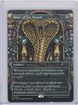 MTG SLC Altar of the Brood [HALO FOIL] Encyclopedia Countdown Secret Lair - Image 1