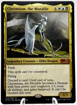 Chromium, the Mutable 214/280 Core Set 2019 M19 MTG NM - Image 1