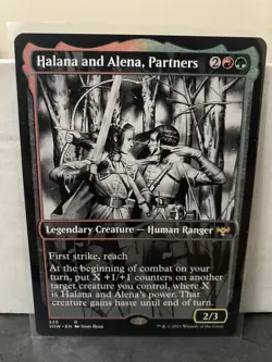 Halana and Alena, Partners (Showcase) - Innistrad: Crimson Vow (VOW) - Image 1