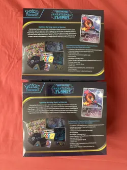 Pokemon Center. Mega Evolution Phantasmal Flames. Elite Trainer Box ETB (2box) - Image 3