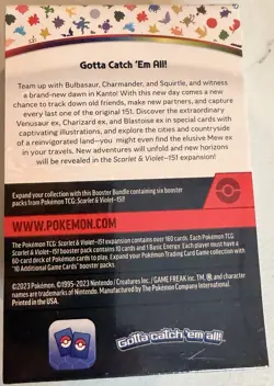 Pokemon Scarlet & Violet 151 Booster Bundle Box English 2023 - Image 2