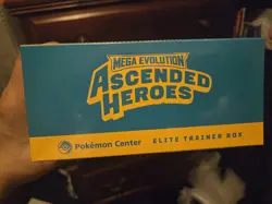 Pokemon Center Ascended Hero’s Etb In Hand Sealed - Image 1