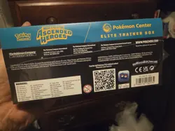 Pokemon Center Ascended Hero’s Etb In Hand Sealed - Image 2