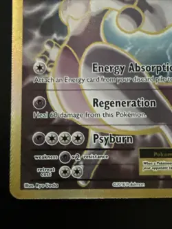 Pokemon Mewtwo EX XY Evolutions Full Art Holo 103/108 Ultra Rare LP LIGHT PLAY - Image 5
