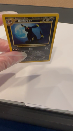 Pokemon Umbreon Neo Discovery Holo Rare 13/75 80 HP Stage 1 with swirl 🌀 - Image 2