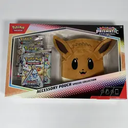 Pokemon TCG Prismatic Evolutions Accessory Pouch Special Collection Box - Image 2