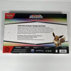 Pokemon TCG Prismatic Evolutions Accessory Pouch Special Collection Box - Image 3