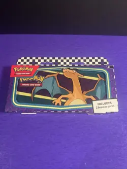 Pokemon TCG 2024 Back To School CHARIZARD Pencil Tin 2 Sealed Booster Packs - Image 5