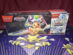 Pokemon Prismatic Evolutions Booster Bundle & Surprise Box Combo Sealed - Image 1