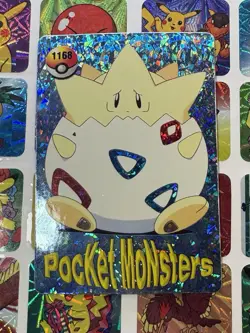Pokemon Charizard Vintage Pocket Monsters Vending HOLO Prism Sticker 98 Nintendo - Image 1