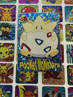 Pokemon Charizard Vintage Pocket Monsters Vending HOLO Prism Sticker 98 Nintendo - Image 3