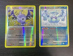 Pokemon Legends Awakened Castform 58/146 And Castform 50/146 Reverse Holo Lot - Image 2