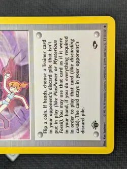 Sabrina's Psychic Control 121/132 - Gym Challenge 1st Edition Pokemon TCG NM - Image 5