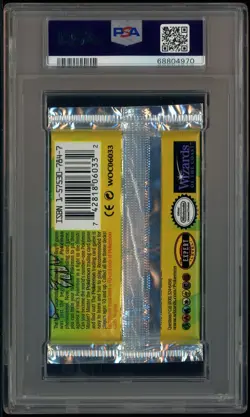 1999 Pokemon WOTC Base Foil Booster Pack Venusaur Art Triangle Error PSA 10 - Image 3