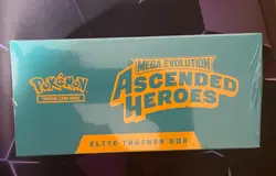 *NEW* Pokemon TCG Mega Evolution Ascended Heroes Elite Trainer Box ETB - SEALED! - Image 3