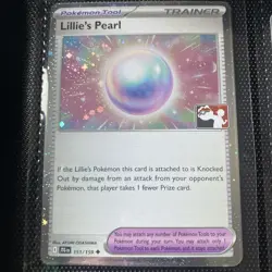 Lillie's Pearl 151/159 Cosmos Holo Pokemon Play! Prize Pack Play Stamp Series 7 - Image 1