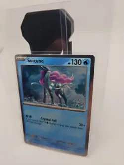 Pokemon Suicune 026/094 Phantasmal Flames Cosmo Holo Knockout Exclusive TCG NM - Image 1