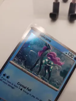 Pokemon Suicune 026/094 Phantasmal Flames Cosmo Holo Knockout Exclusive TCG NM - Image 3