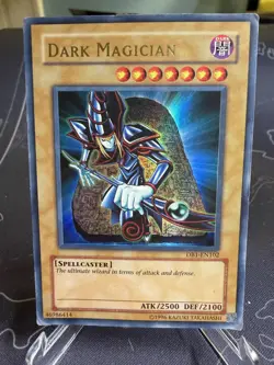 Yugioh! Dark Magician - DB1-EN102 - Ultra Rare HP - Image 1