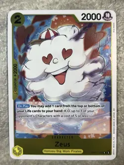 Zeus OP11-106 R One Piece TCG A Fist Of Divine Speed R Foil OP11-106 NM - Image 1