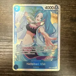 Nefeltari Vivi EB04-025 SR Foil English One Piece TCG Card Game NM - Image 2