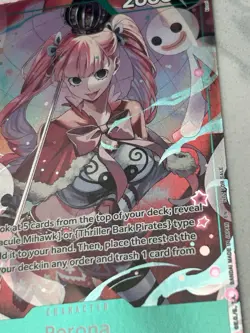 One Piece Perona EB03 Dash Pack (OP09-034) Special Foil Character 2000 1 - Image 2