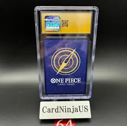 CGC PRISTINE 10 MONKEY D. LUFFY #P-075 SAIKYO JUMP PROMO 2024 ONE PIECE JPN 64 - Image 2