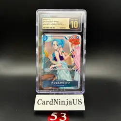 CGC PRISTINE 10 Nefeltari Vivi SR EB02-026 Promotion Pack Ex Vol. 3 ONE PIECE 53 - Image 1