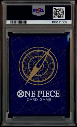 2025 One Piece OP11 En Manga Alternate Art #118 Monkey D. Luffy PSA 10 GEM MINT - Image 3
