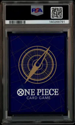 2025 One Piece OP13 EN Treasure Rare #058 Monkey D. Luffy PSA 10 GEM MINT - Image 3