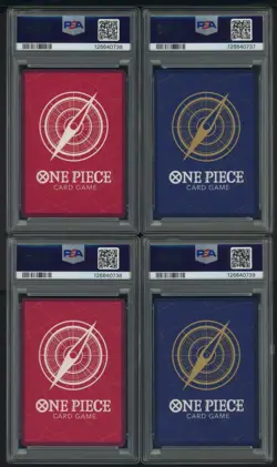 2025 One Piece EN 2nd Anniversary Set Sequential Set of (9) PSA 10 w/ 061 Luffy - Image 4